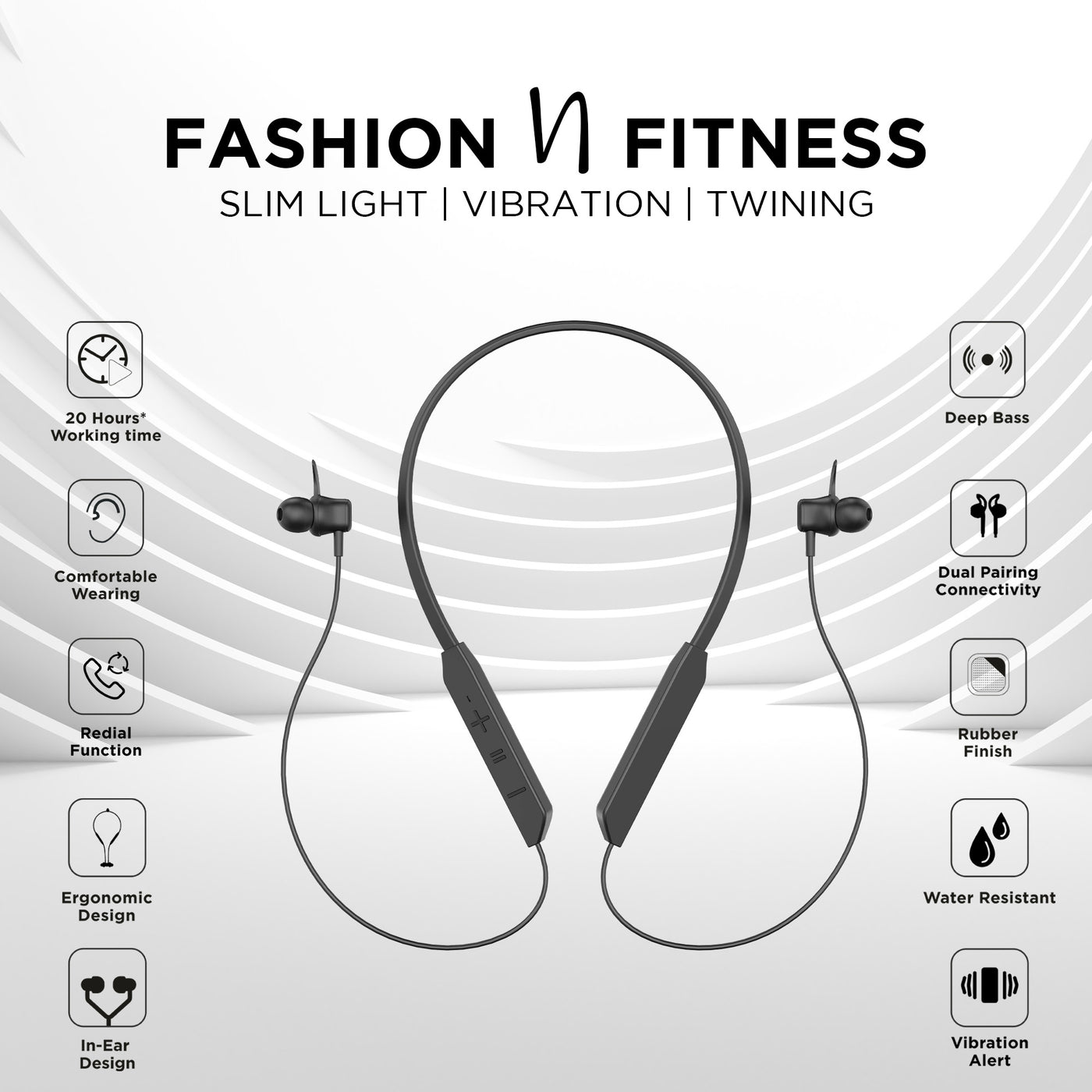 Gizmore MN218 Neckband (with vibration)