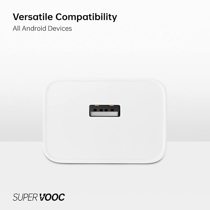 Oppo 33W Supervooc Charger USB-A (Adaptor Only)