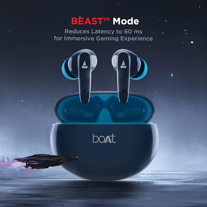 Boat Airdopes 181 in-Ear True Wireless Earbuds with ENx Tech, Beast Mode (Mix color)
