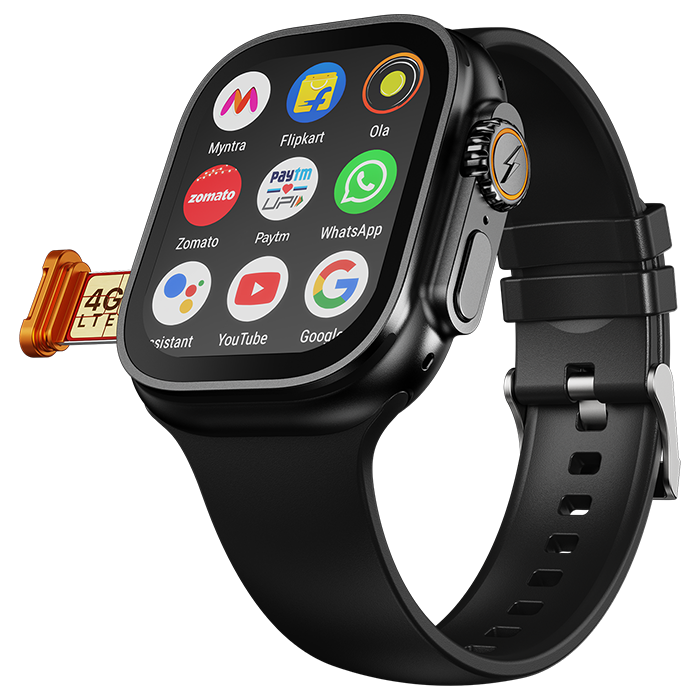 Fireboltt Oracle Wristphone-4G Sim calling watch (Mixed colors)