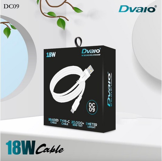 Dvaio 18W 100% Copper cable-Type-C