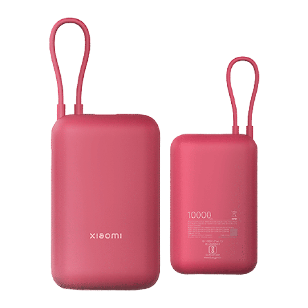 Xiaomi Pocket 10000 mAh 22.5W Fast Charging Power Bank (Mixed colors)