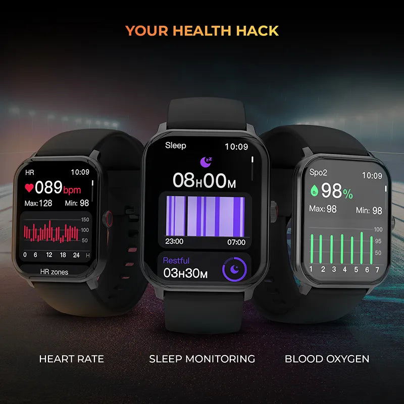 beatXP Marv Neo Smartwatch With 1.85" HD Display & Dual BT Calling