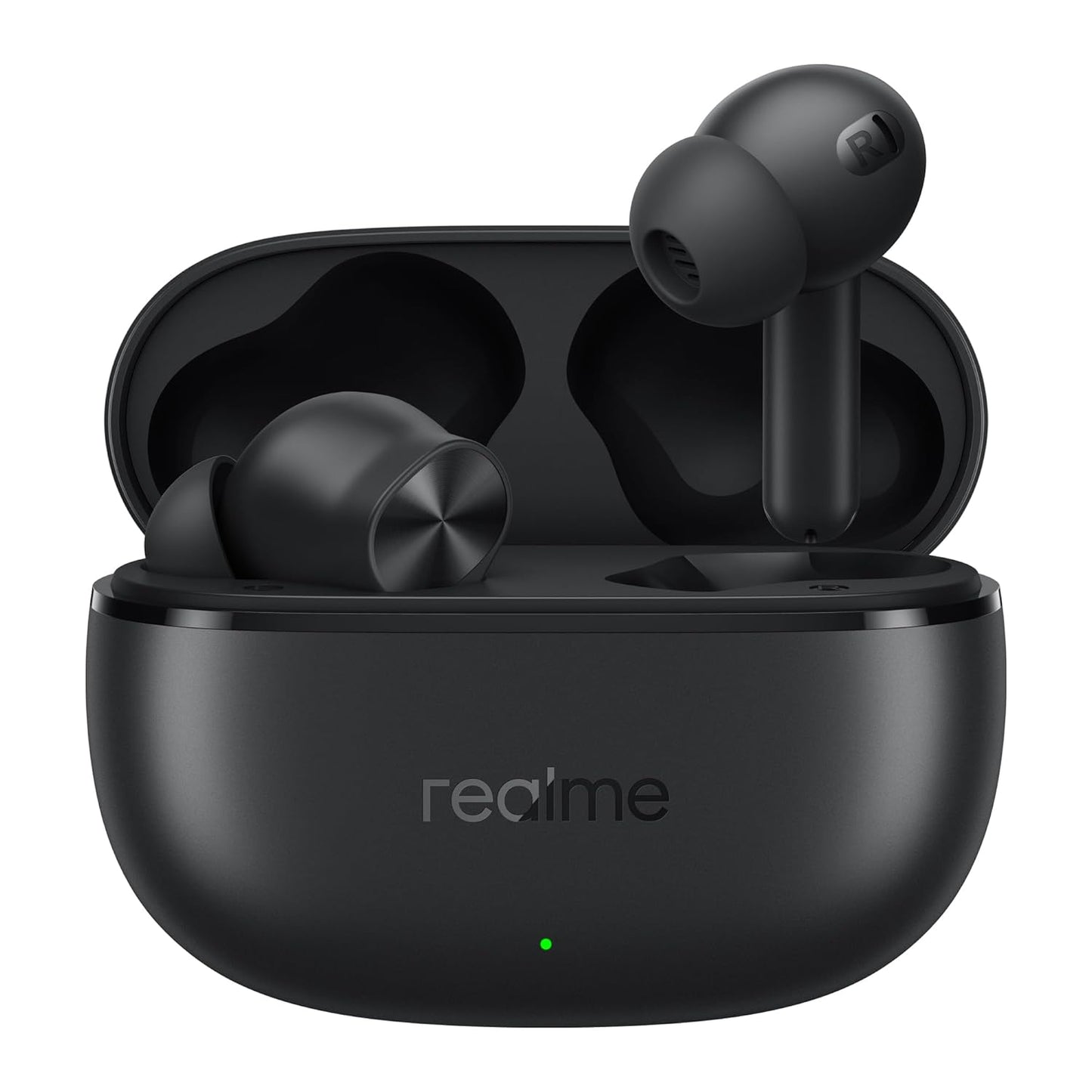 Realme Buds T200x TWS with 12.4mm Dynamic Bass Drivers, 25 dB ANC, Quad Mic, 45ms Latency, Upto 48 Hrs Playback, Fast Charge