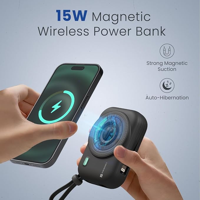 Portronics Power Shutter 10000mAh 22.5W Fast charging powerbank