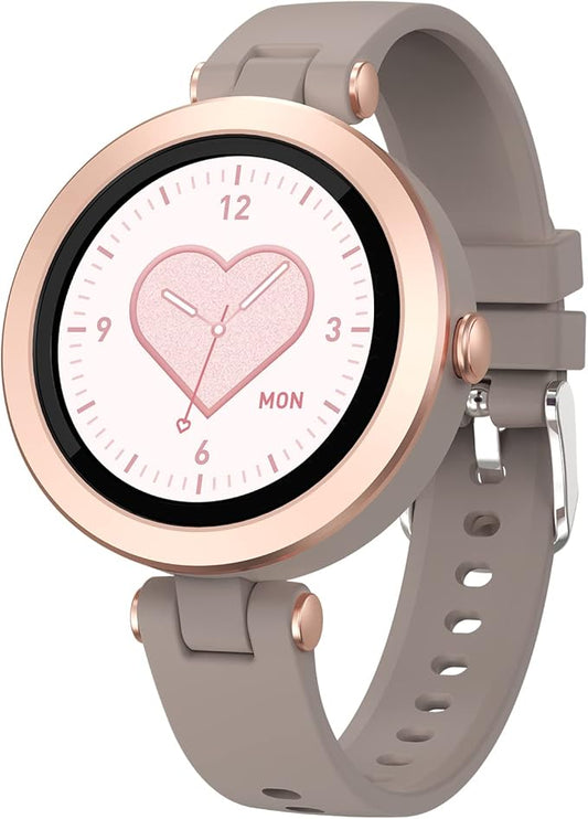 Fireboltt Virgo 1.09" Girls Smartwatch, 100+ Sports Modes, Continuous Heart Rate Tracking, Non Calling
