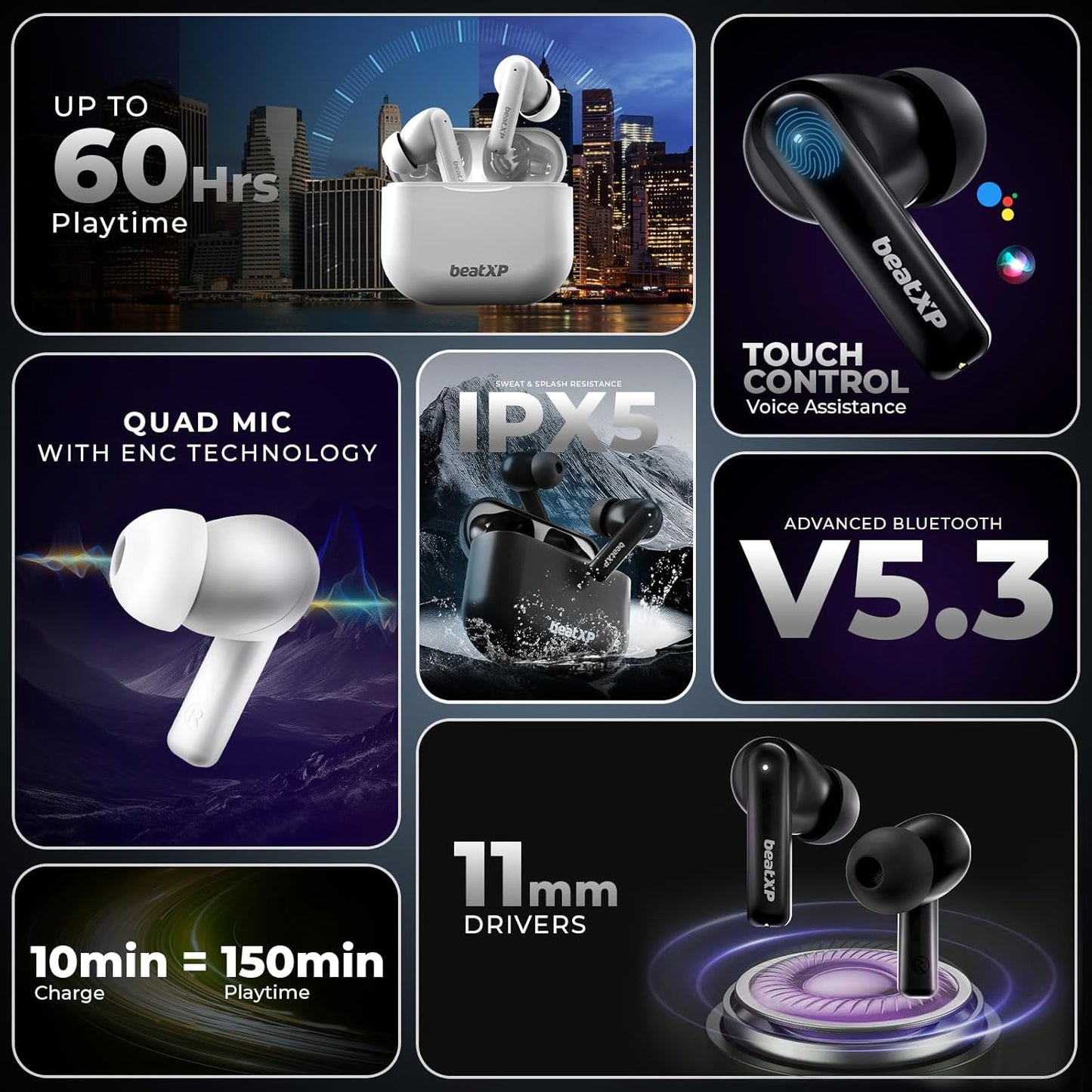beatXP XPODS-Vibe TWS