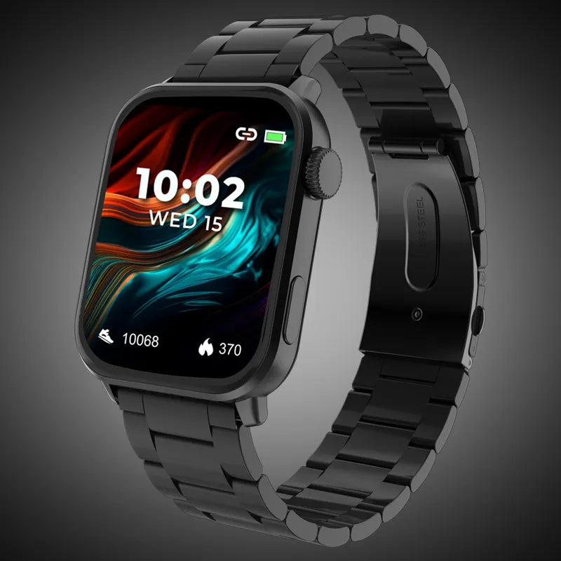 beatXP Unbound+ Smartwatch with 1.8" Super AMOLED Display Metal
