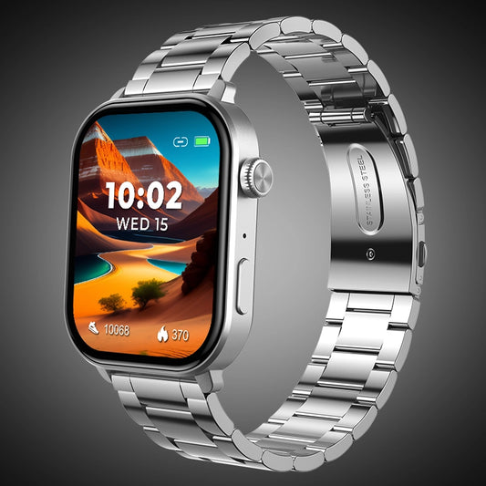beatXP Unbound Pro Smartwatch with 1.96” AMOLED Display Metal