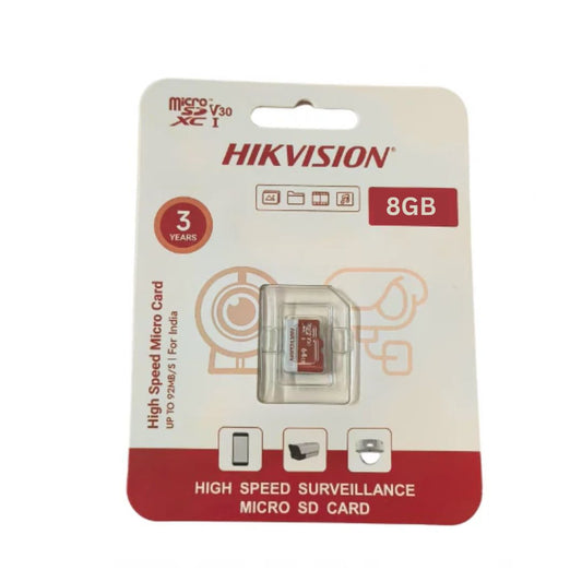 Hikvision 8GB High speed micro SD card for CCTV Camera