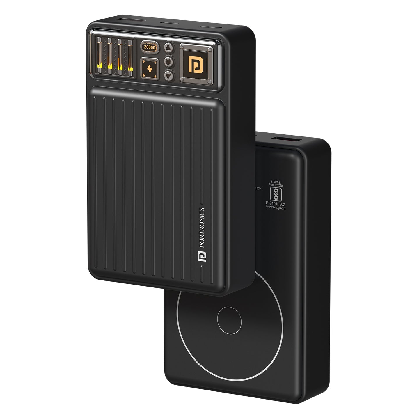 Portronics Luxcell Wireless Mini Magsafe 20000mAH