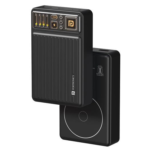 Portronics Luxcell Wireless Mini Magsafe 20000mAH