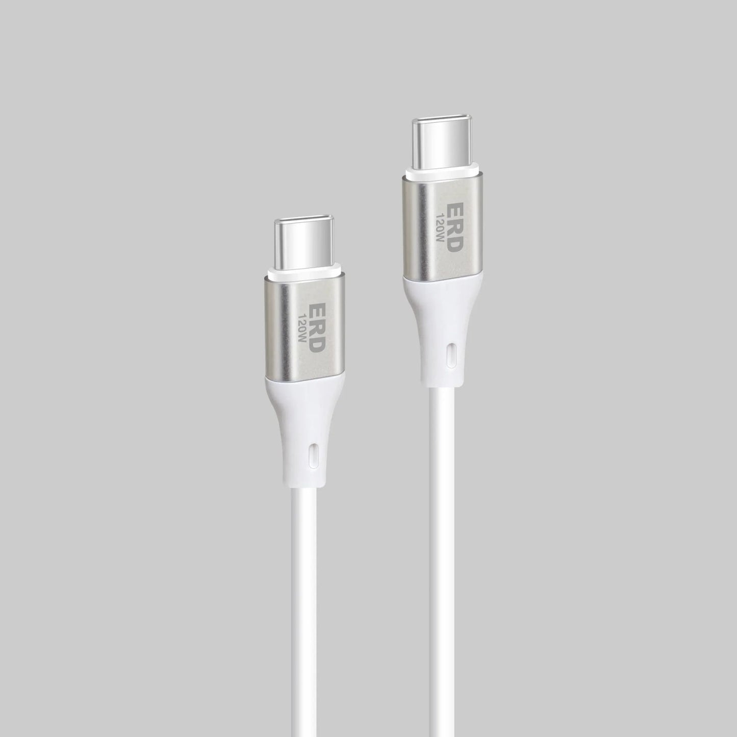 ERD UC-123 120W USB-C To C Data Cable Metal Casing