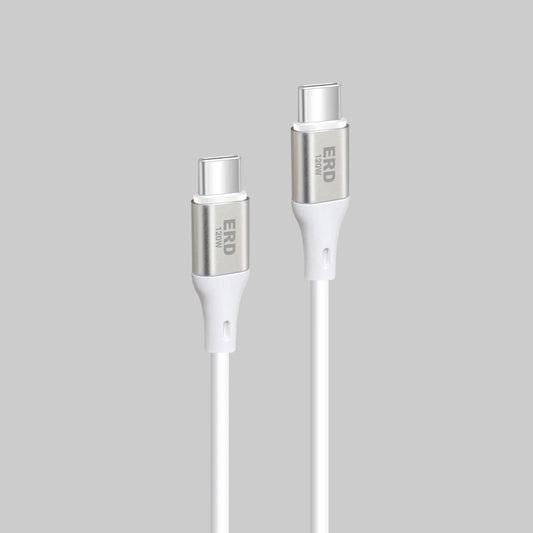 ERD UC-123 120W USB-C To C Data Cable Metal Casing