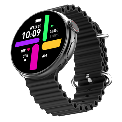 Fireboltt Astroid- 1.43" Round Amoled Metal watch