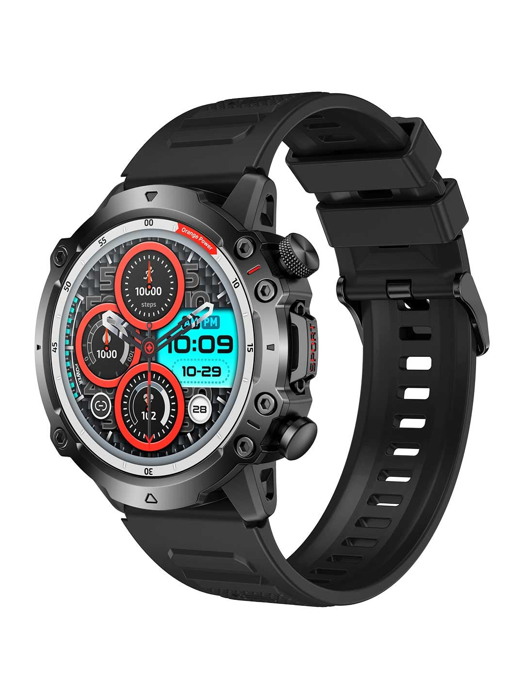 Noise Shield 1.39" Rugged Smartwatch (Black/Grey)