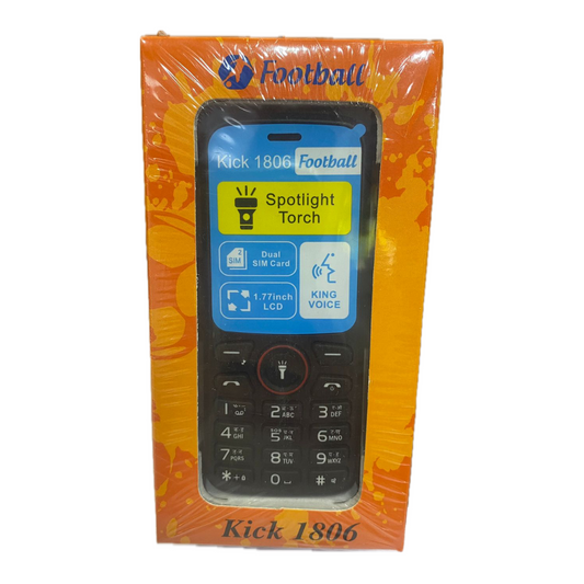 Football Kick 1806 1.8" Display Dual Sim 1000mAH battery
