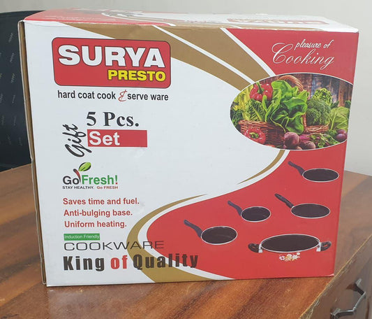 Cookware 5Pc Set (Free on 25k order Oct Scheme)